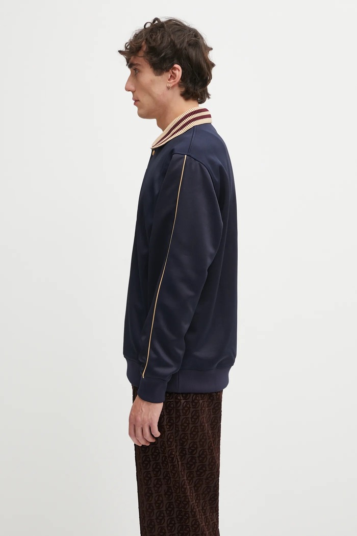 Кофта Drôle de Monsieur Le Polo DrUle I.PL137.PL165 темно-синій AW25