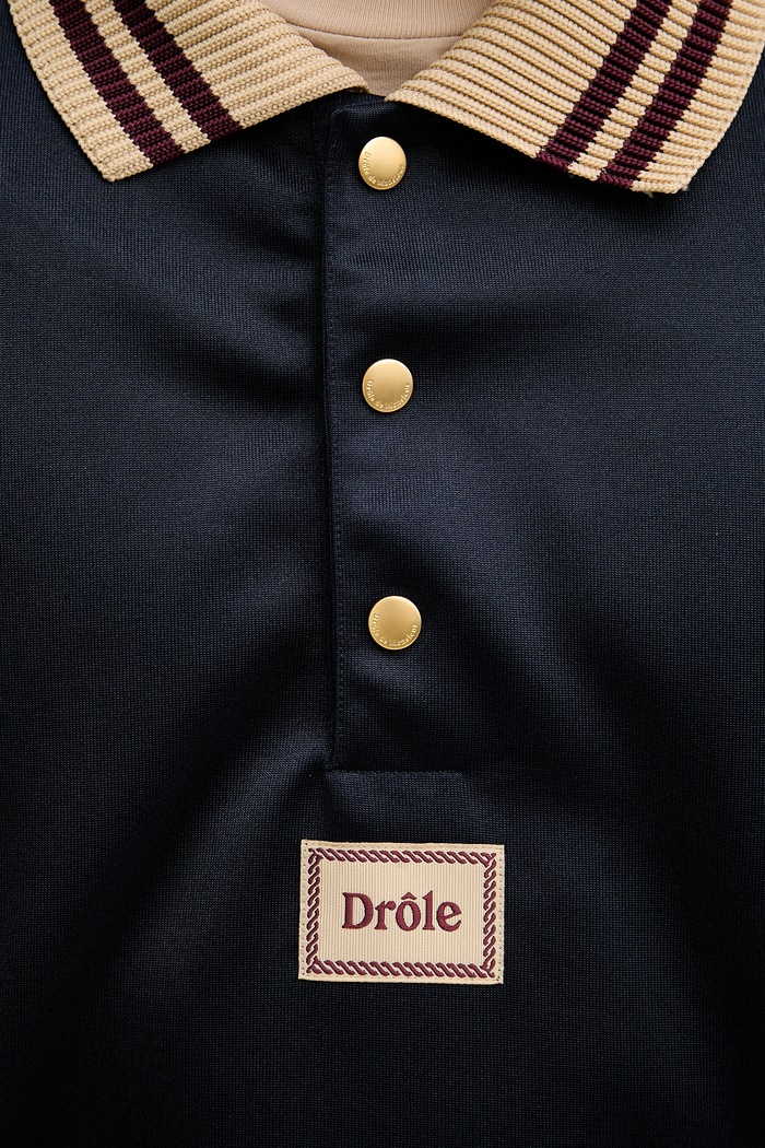 Mikina Drôle de Monsieur Le Polo DrUle I.PL137.PL165 námořnická modř