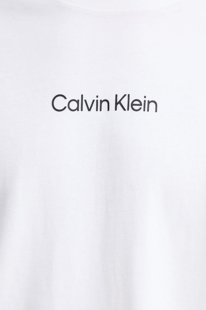 Calvin Klein longsleeve din bumbac LV04LD232G alb