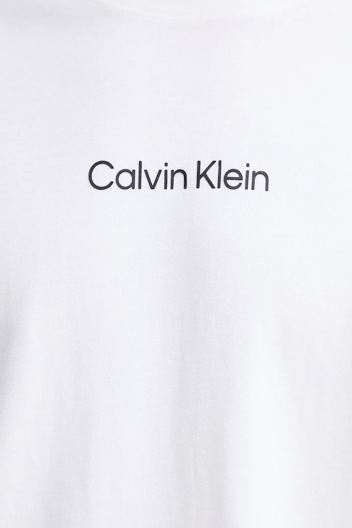 Calvin Klein longsleeve din bumbac LV04LD232G alb