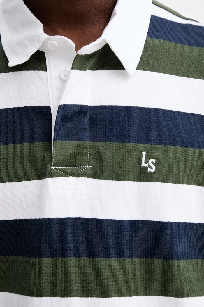 Βαμβακερή μπλούζα με μακριά μανίκια Levi's A4845.0034 πράσινο