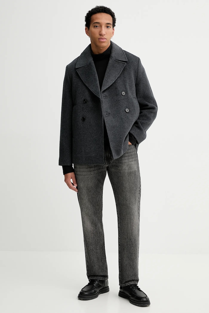 Tričko s dlhým rukávom Calvin Klein LV04LD215G čierna AW25