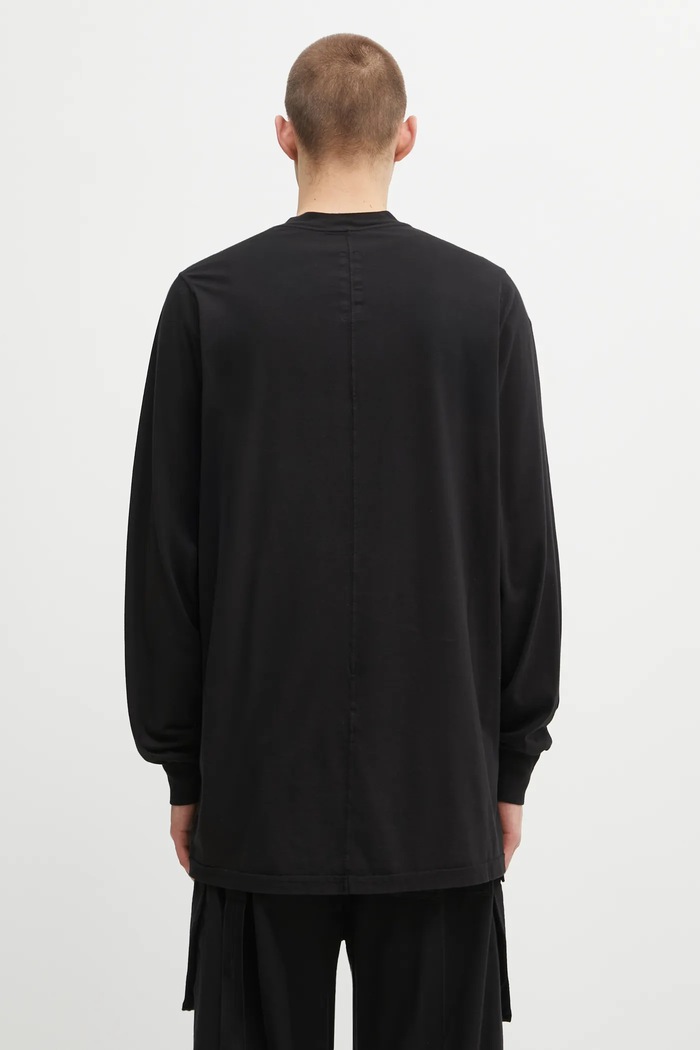 Îmbrăcăminte Rick Owens DRKSHDW longsleeve din bumbac Jumbo Ls T DU02E7261.RNEP1 negru