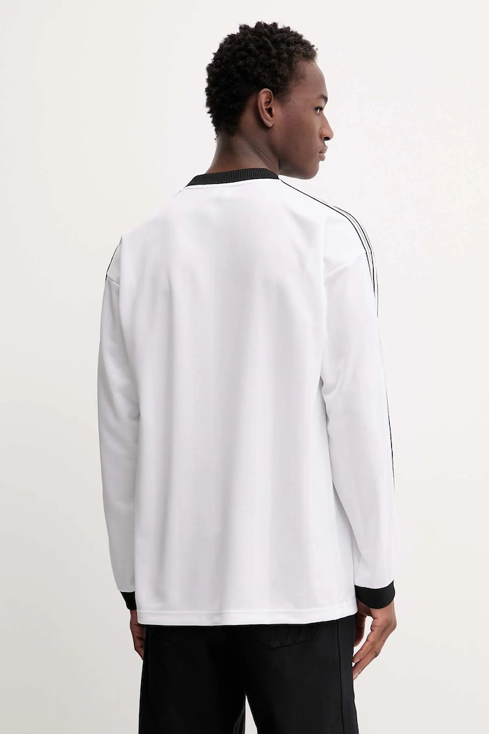 Oblečenie Tričko s dlhým rukávom adidas Originals JX3100 biela