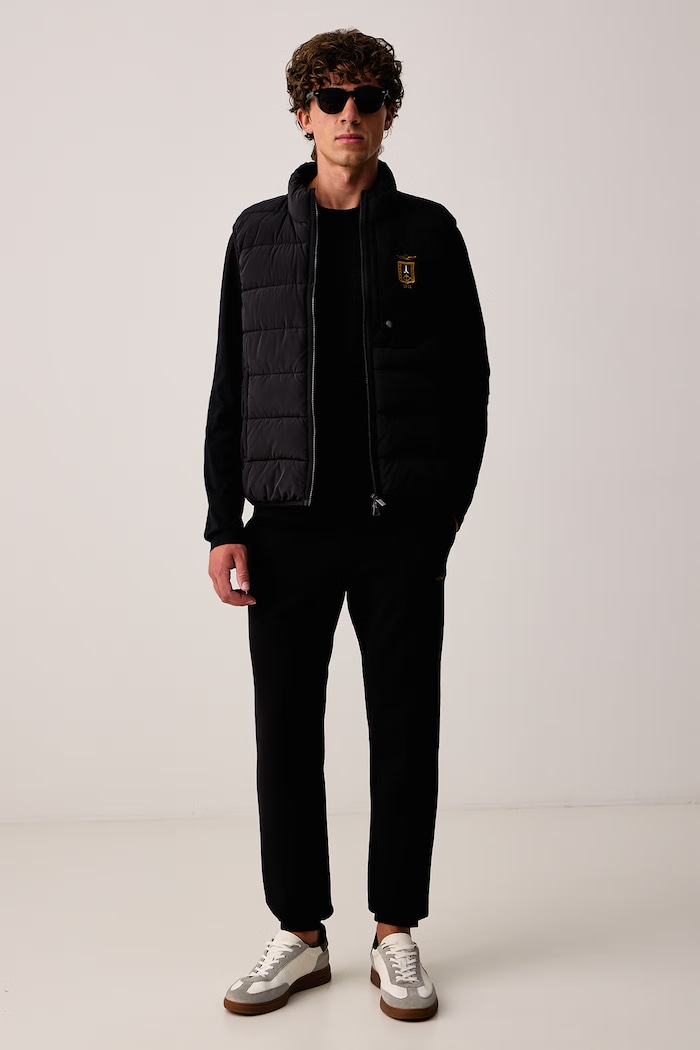 Aeronautica Militare Лонгслив для мужчин из хлопка TS2390UJ00372 чёрный AW26