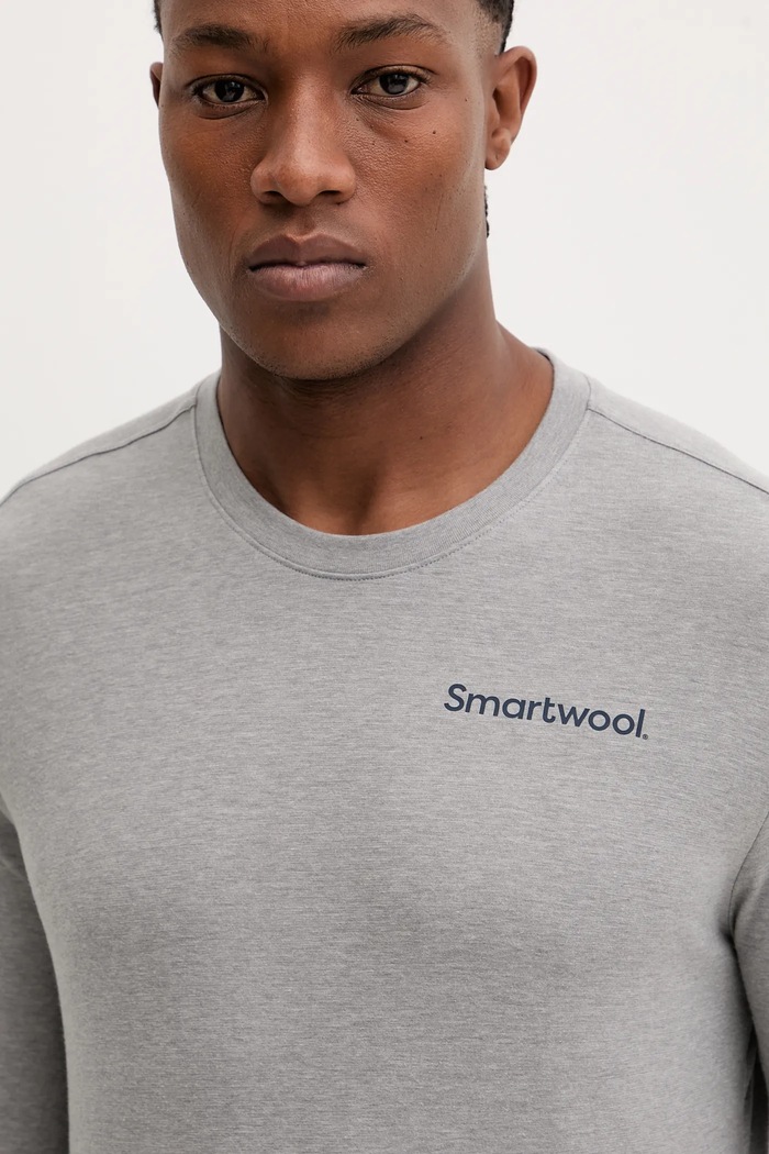 Smartwool longsleeve sport gri SW003018