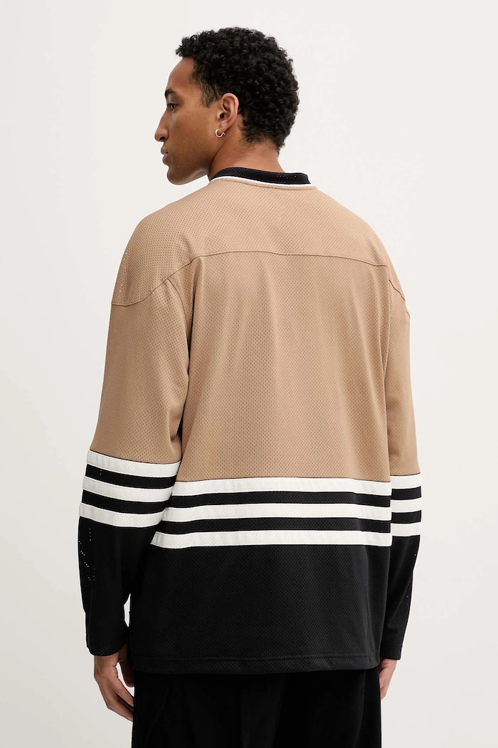 Odzież adidas Originals longsleeve Hockey Jersey JY0251 zielony