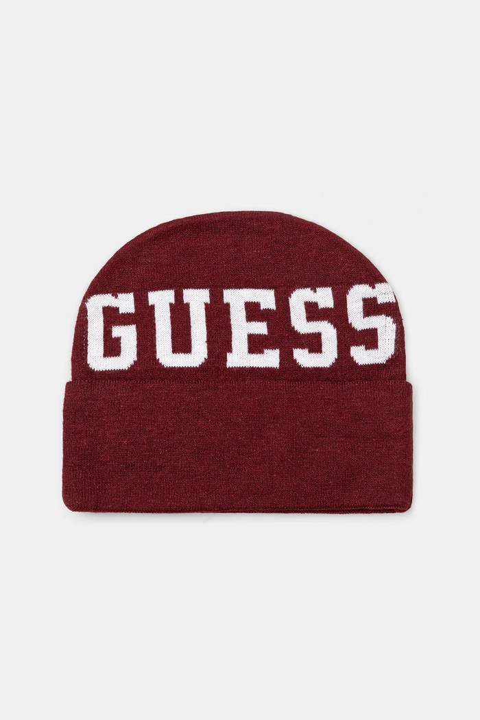 Guess czapka dziecięca pozostałe bordowy L5YZ04.Z3GW0.9BYA