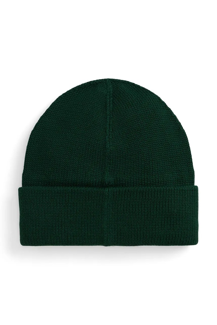 Detská bavlnená čiapka Polo Ralph Lauren 323980658001 zelená AW25