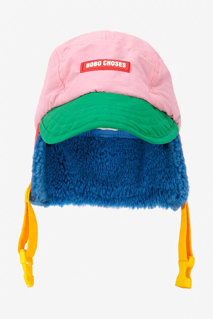 Dětská čepice Bobo Choses 225AI026 růžová AW25