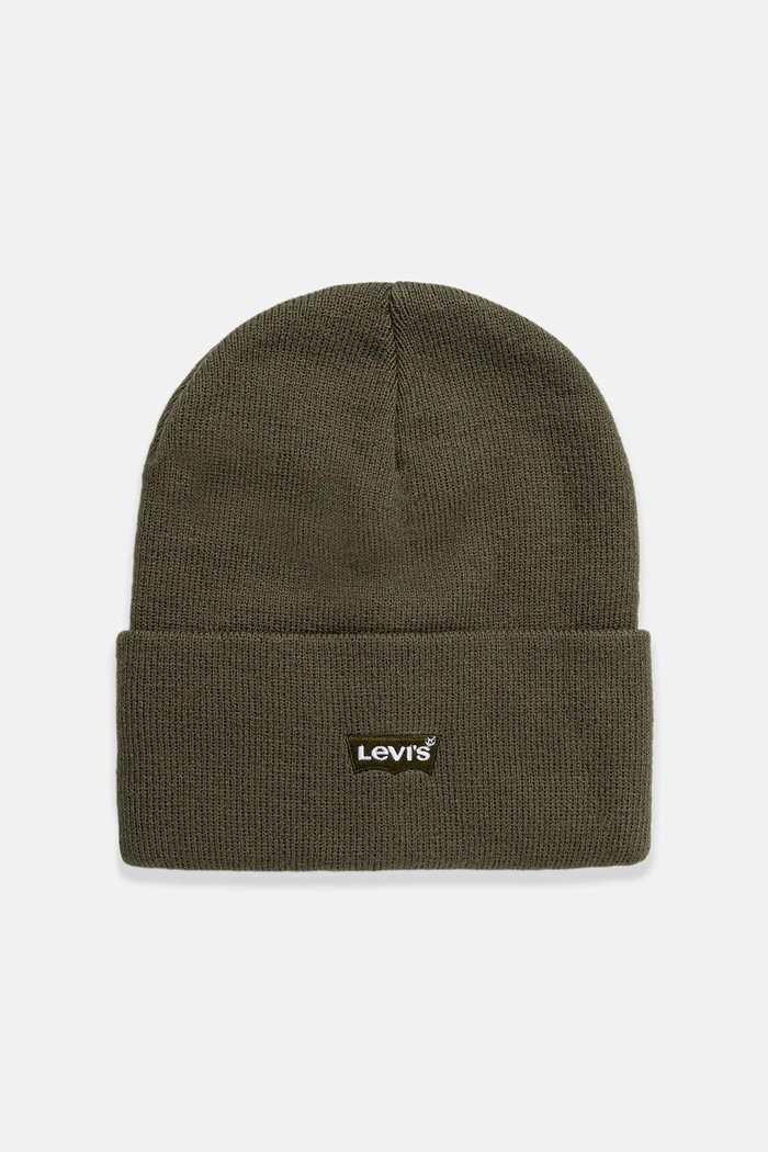 Levi's Căciulă copii LAN TONAL EMBROIDERED BEANIE verde 9A8707