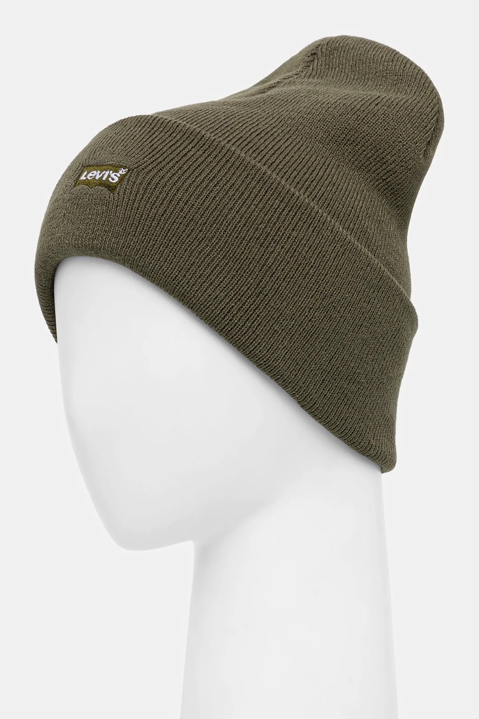 Levi's Căciulă copii LAN TONAL EMBROIDERED BEANIE 9A8707 verde AW25
