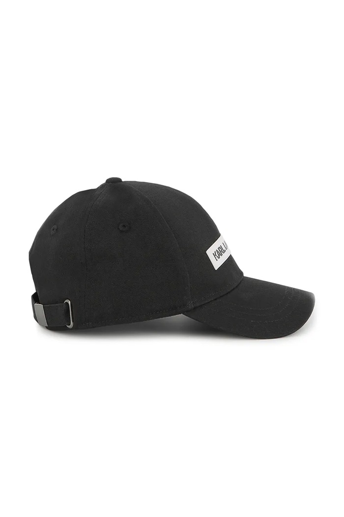 Karl Lagerfeld gyerek pamut baseball sapka fekete Z31032.50.56