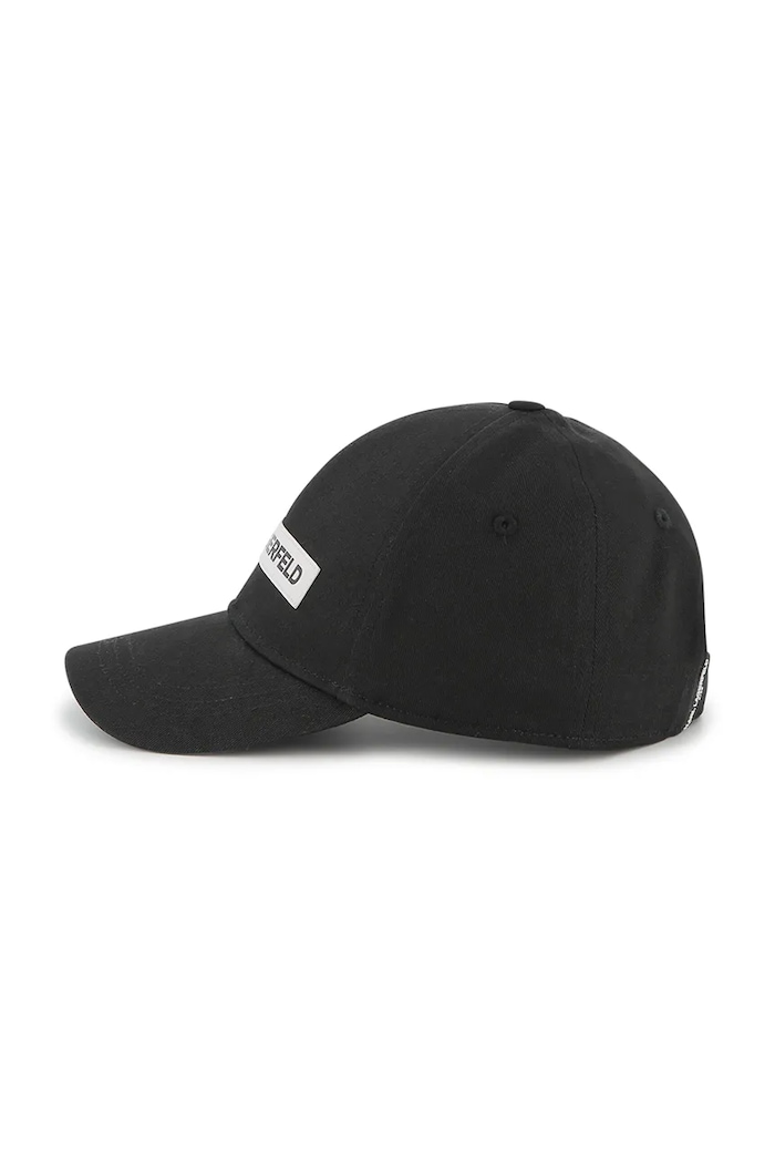 Karl Lagerfeld gyerek pamut baseball sapka Z31032.50.56 fekete