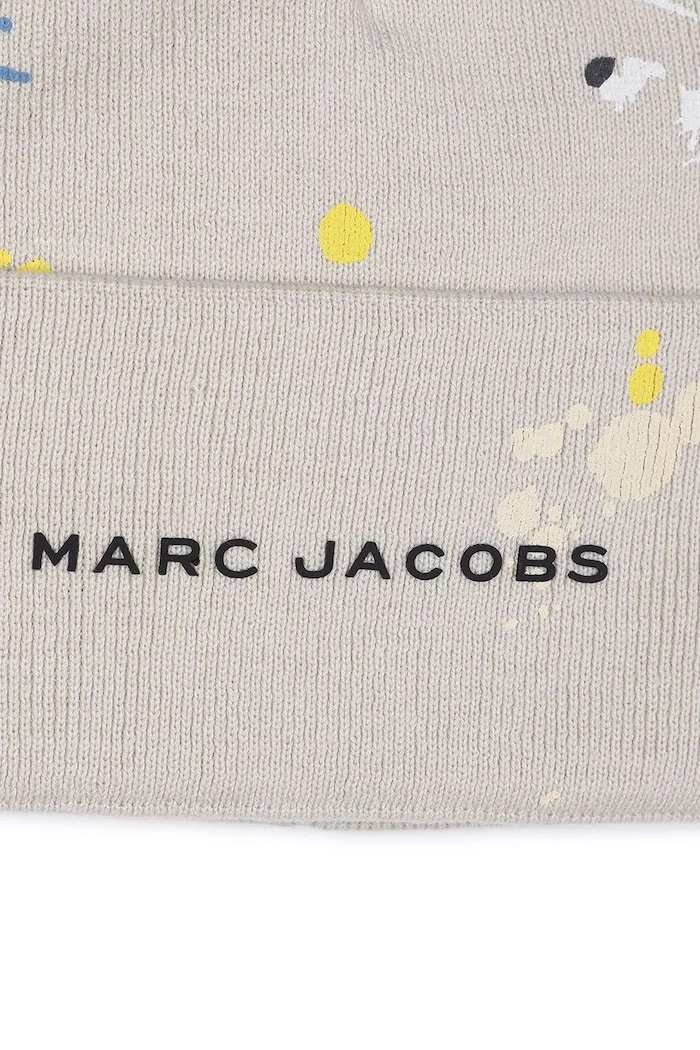 Băieți MARC JACOBS Căciulă de bumbac pentru copii W60685.50.56 bej