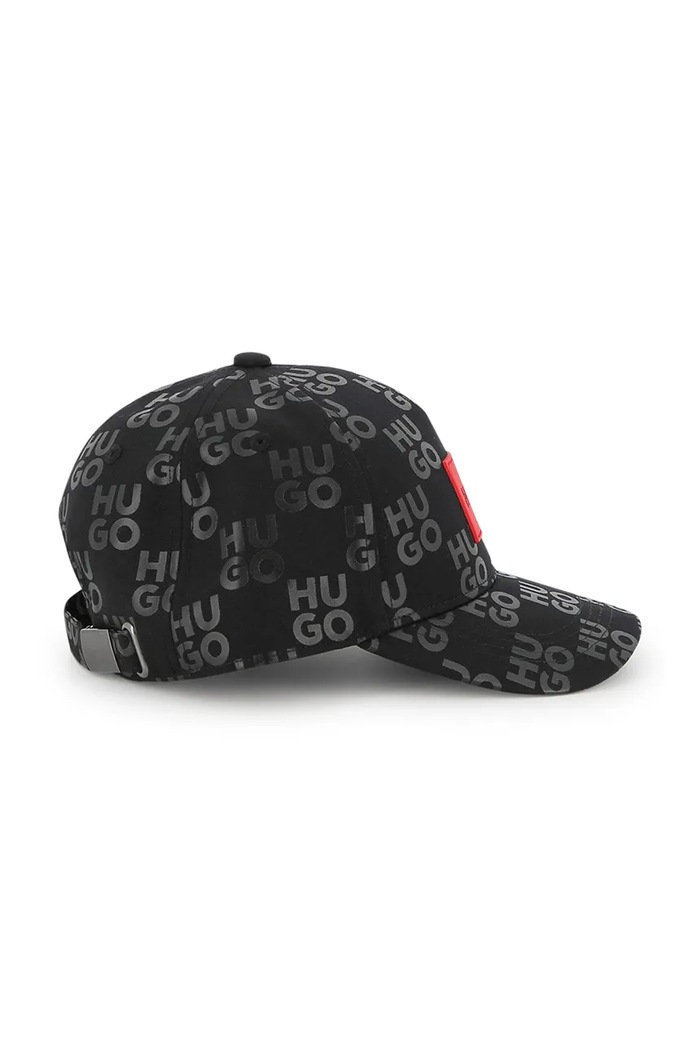 Dětská baseballová čepice HUGO G00551.58 černá AW25