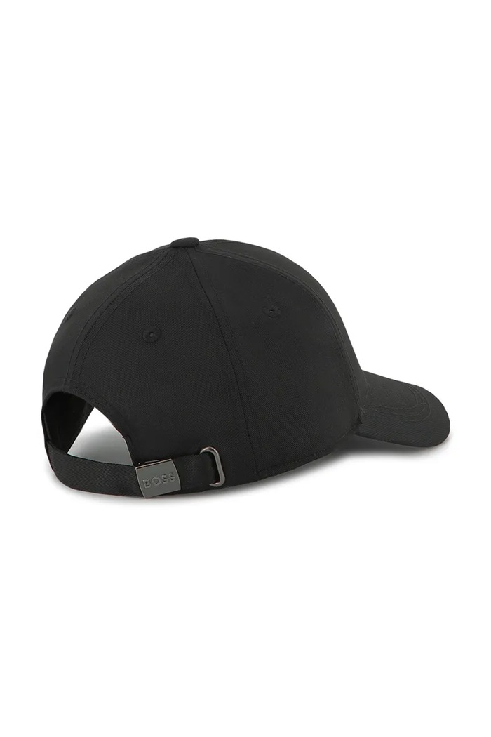BOSS șapcă din bumbac pentru copii negru J52628.58