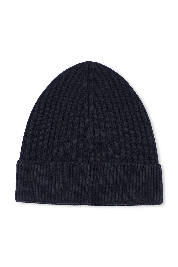 BOSS căciulă din lână pentru copii J52650.42.50 bleumarin AW25
