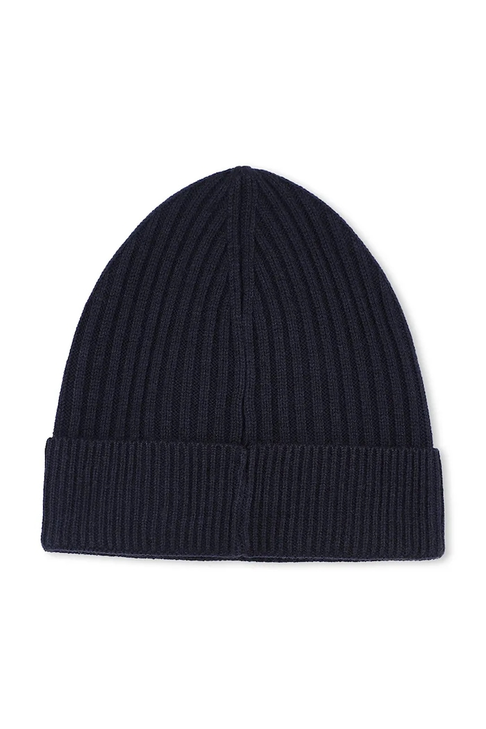 BOSS căciulă din lână pentru copii J52650.42.50 bleumarin AW25