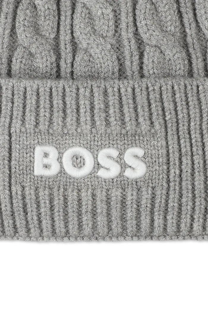Băieți BOSS Căciulă copii J52700.52.54 gri
