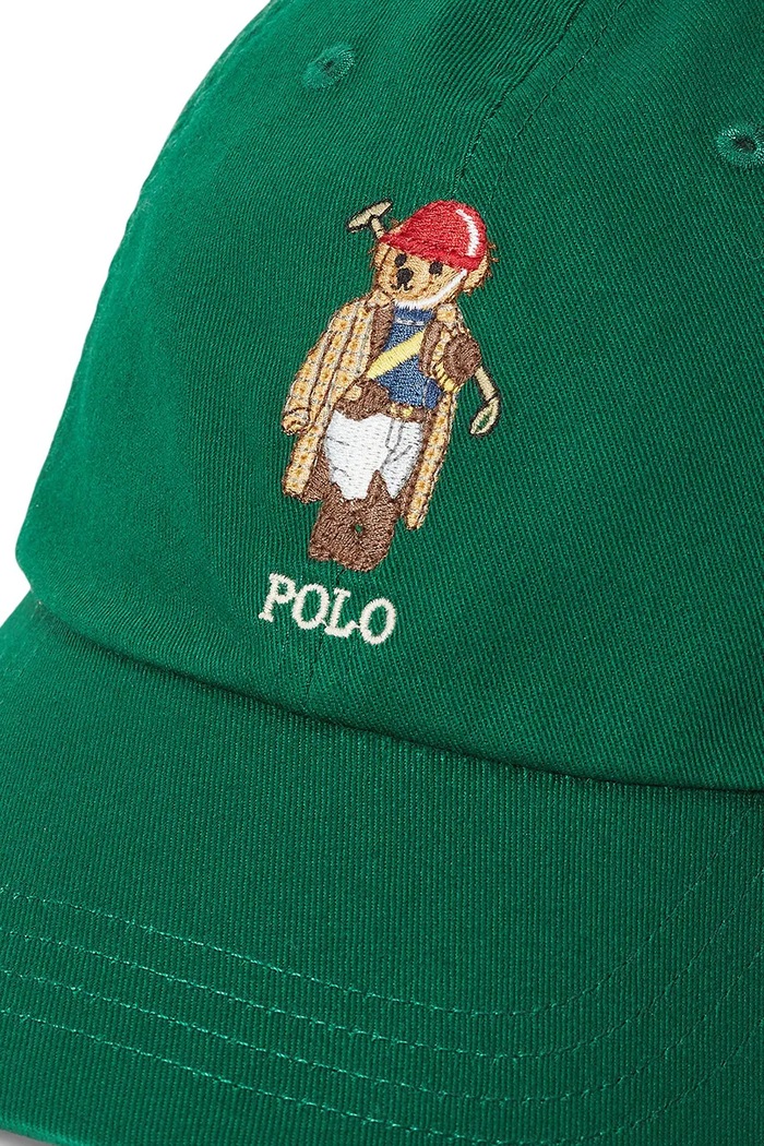 Akcesoria Polo Ralph Lauren czapka z daszkiem bawełniana damska 211A87349 zielony