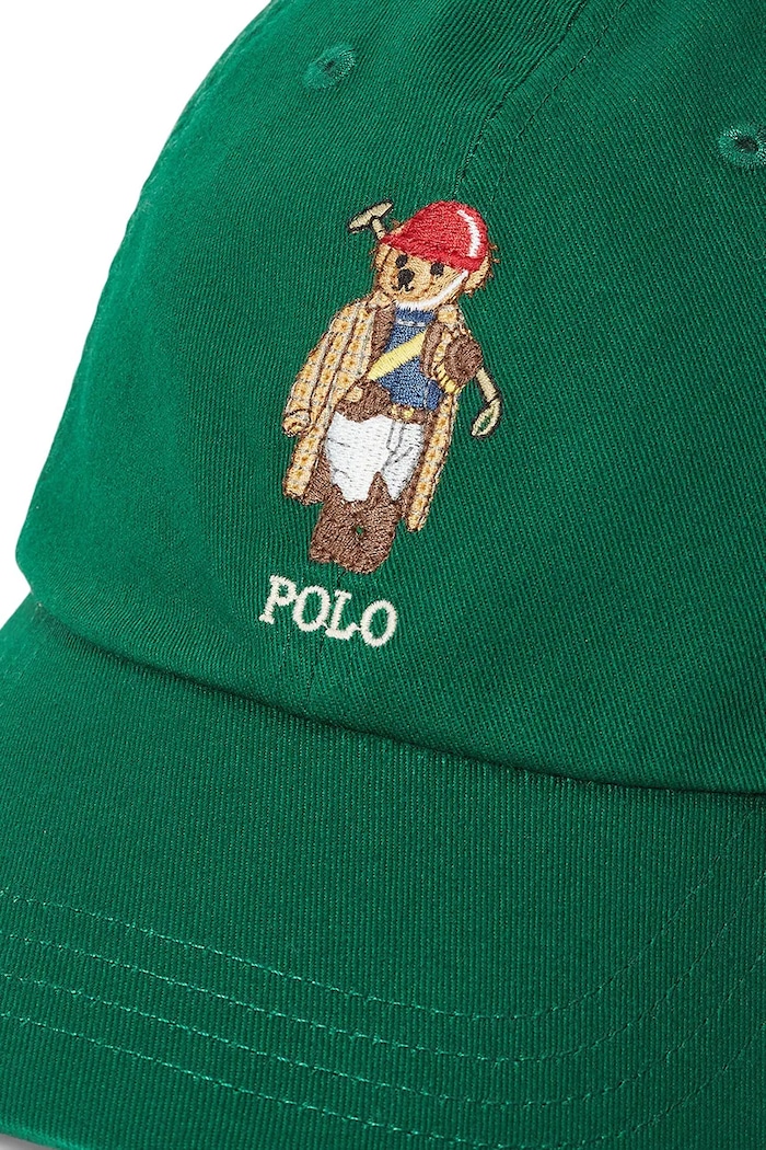 Akcesoria Polo Ralph Lauren czapka z daszkiem bawełniana damska 211A87349 zielony