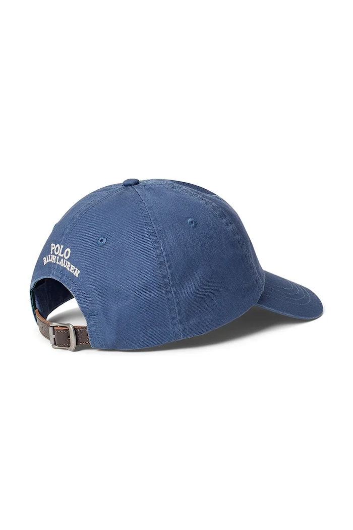 Polo Ralph Lauren кепка бавовняна жіноча 211A87349 блакитний SS26