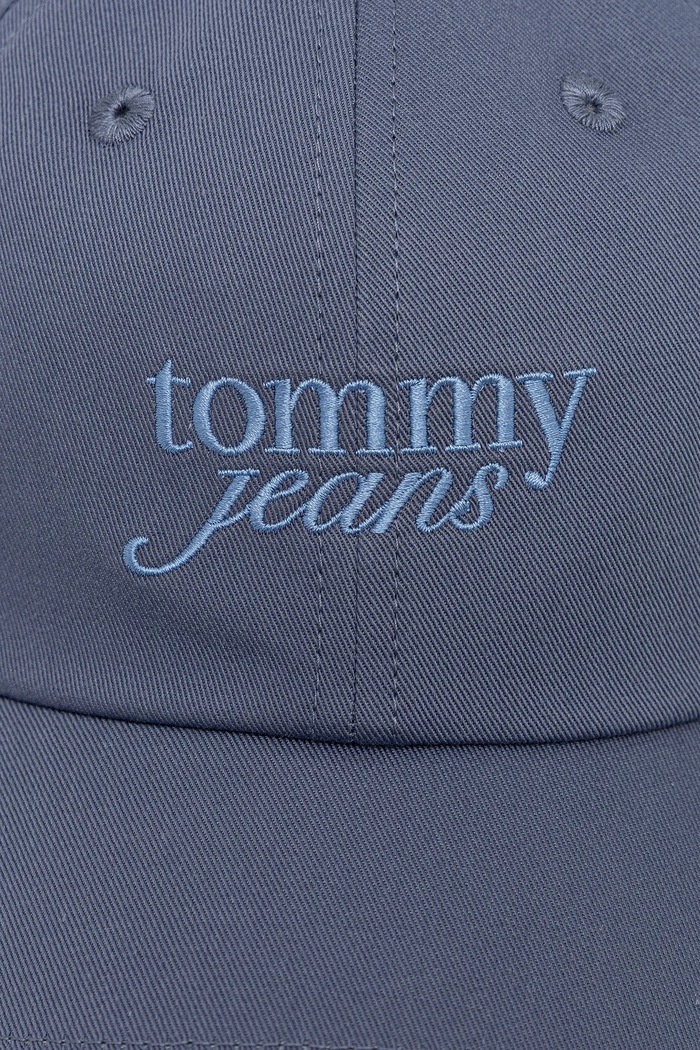 Bavlnená šiltovka Tommy Jeans AW0AW17815 modrá AW25