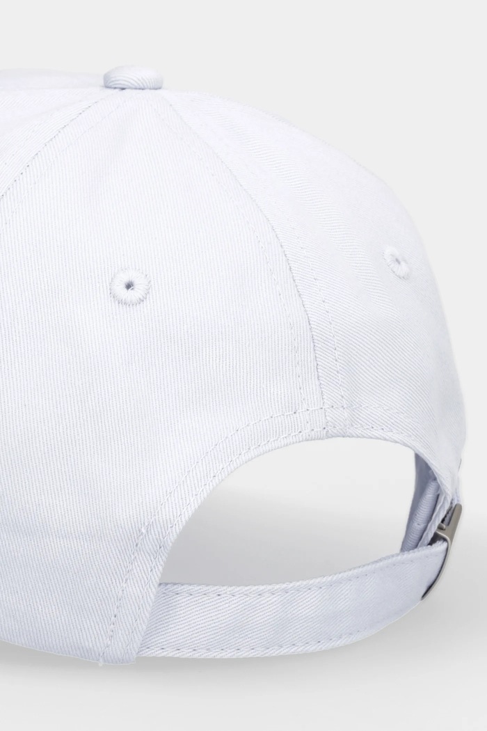 Doplnky Calvin Klein čiapka so šiltom dámska bavlnená LV04K5026G modrá