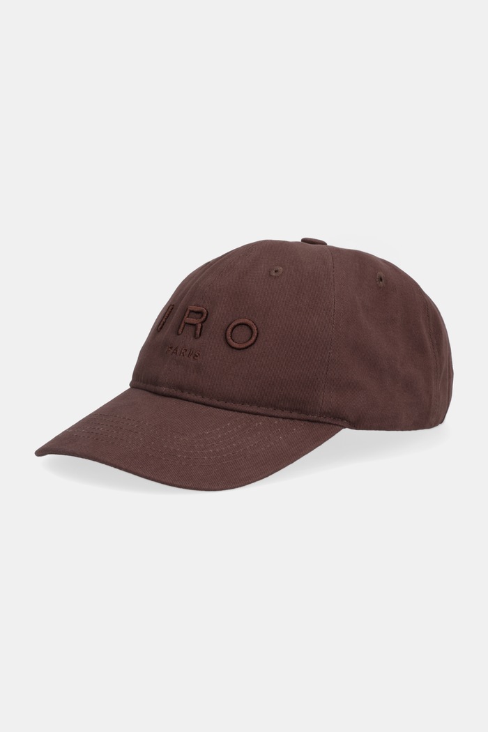 IRO șapcă de baseball din bumbac bumbac maro WP90GREBSOFT