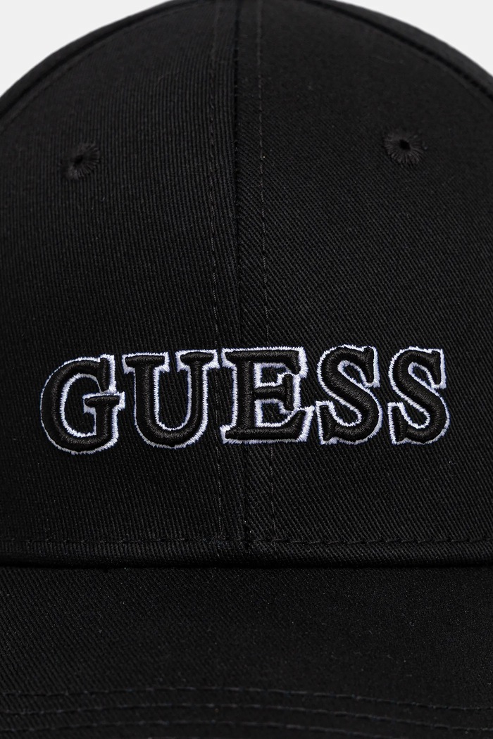 Bavlněná baseballová čepice Guess AW5360.COT01 černá AW25