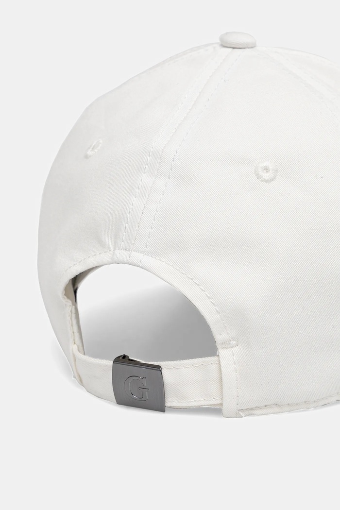 Kiegészítők Guess pamut baseball sapka AW5364.COT01 fehér