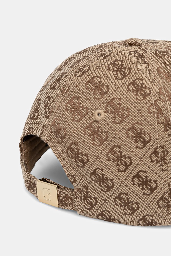 Doplnky Guess Šiltovka Guess KATYA AW5368.POL01 béžová