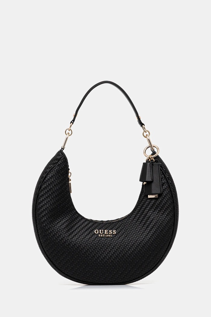 Guess poșetă MIREMA uni negru HWWG96.31020