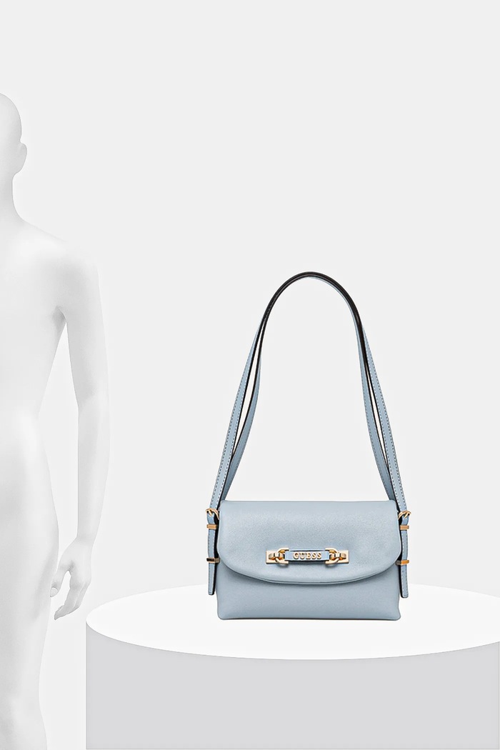 Guess poșetă LEFIA HWBG96.44190 albastru