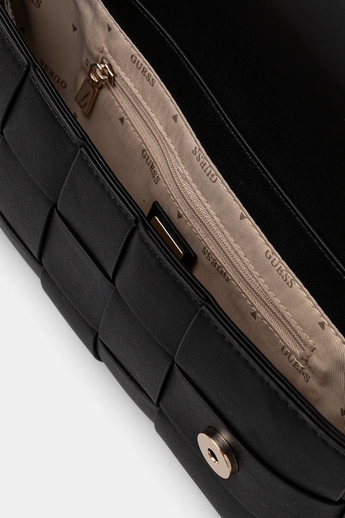 Τσάντα Guess MAYLEE HWWG96.61190 μαύρο