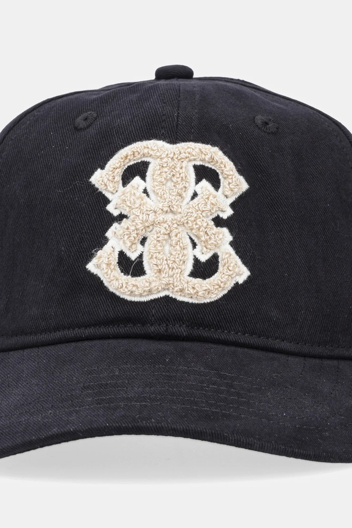 Bavlněná baseballová čepice Guess V5YZ00.WFKN0 černá AW25