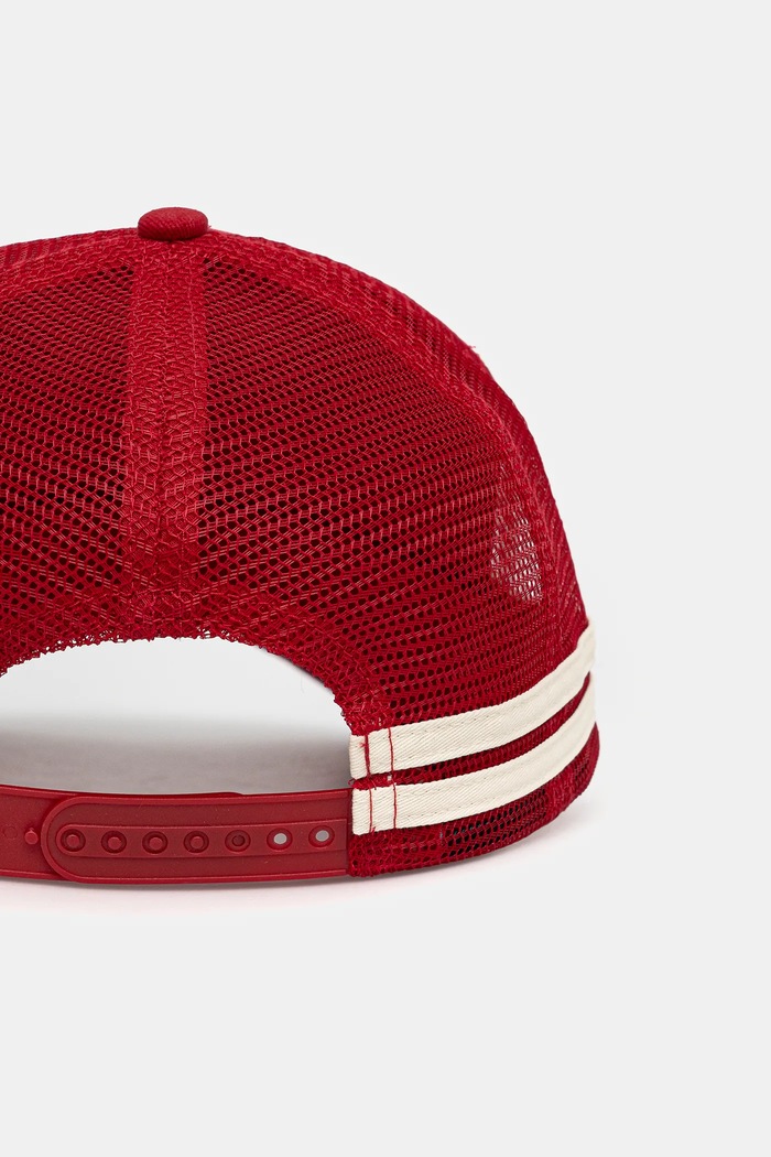 Doplňky Bavlněná baseballová čepice Guess Originals VINTAGE M5YZ04.WO07T burgundské