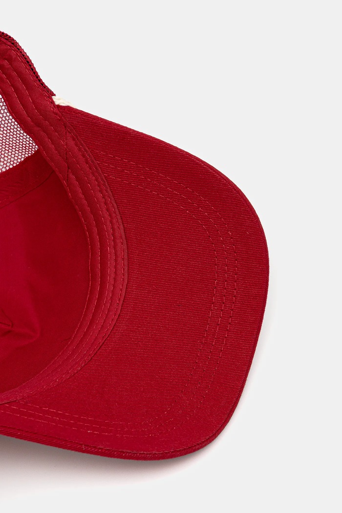 Bavlněná baseballová čepice Guess Originals VINTAGE burgundské M5YZ04.WO07T
