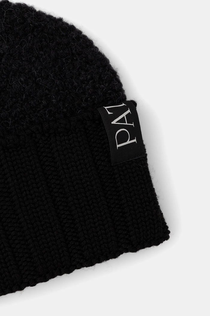 Шапка с вълна Patou AC1068077 черен AW25