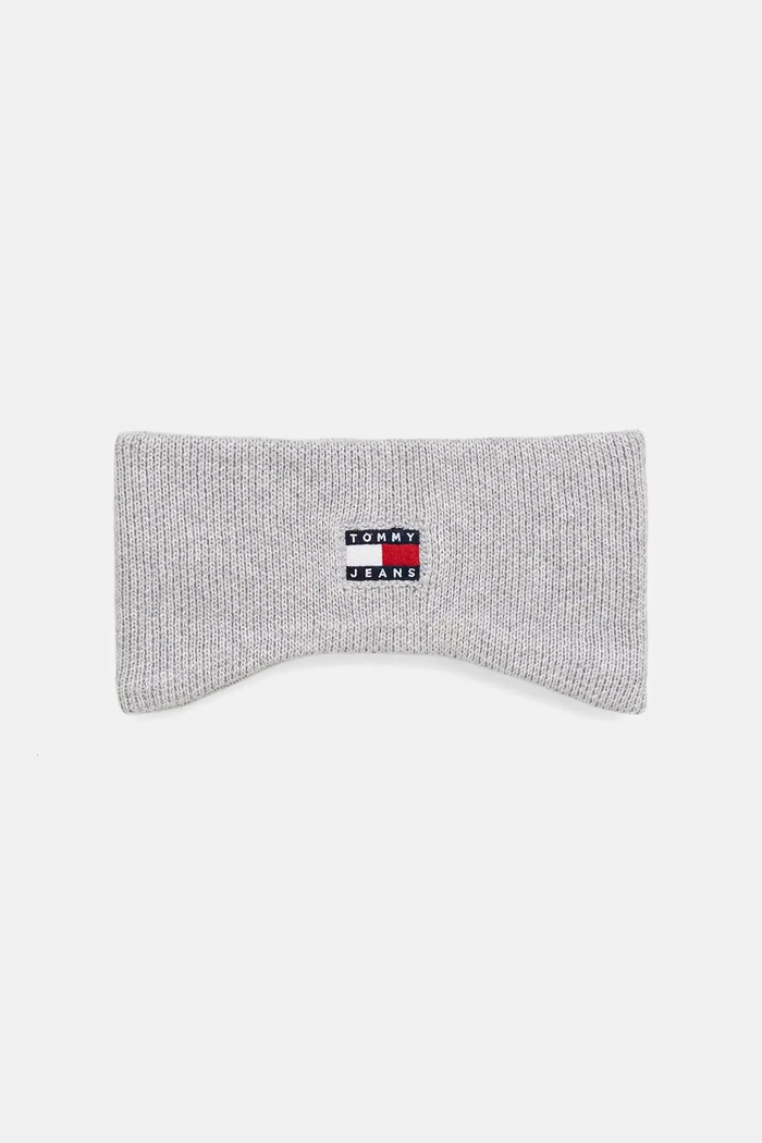 Pamučni rajf Tommy Jeans pamuk siva AW0AW17898