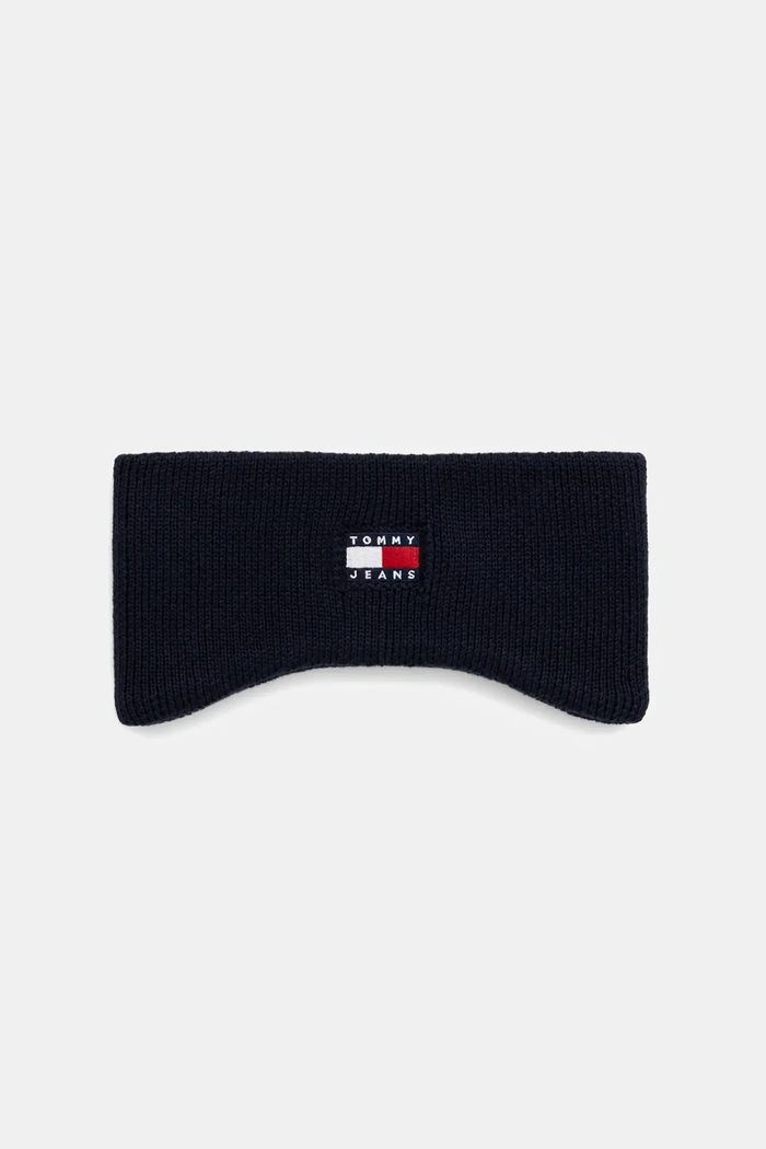 Pamučni rajf Tommy Jeans pamuk mornarsko plava AW0AW17898