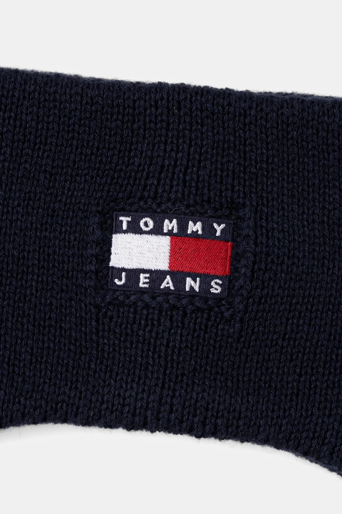 Pamučni rajf Tommy Jeans AW0AW17898 mornarsko plava AW25