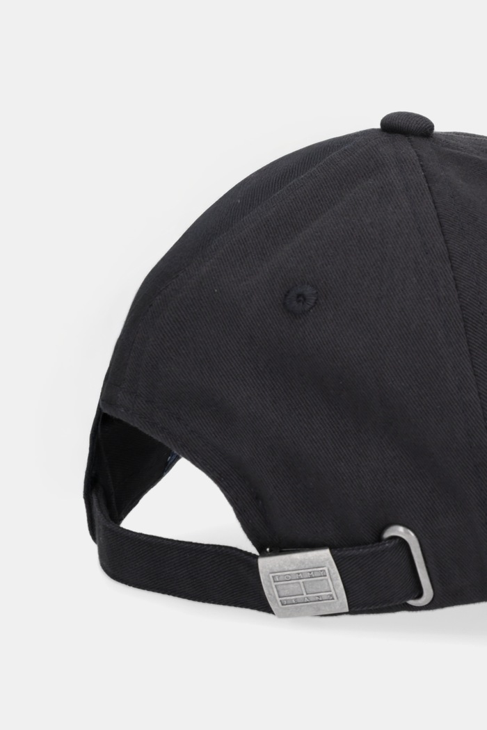 Doplnky Bavlnená šiltovka Tommy Jeans AW0AW17901 čierna