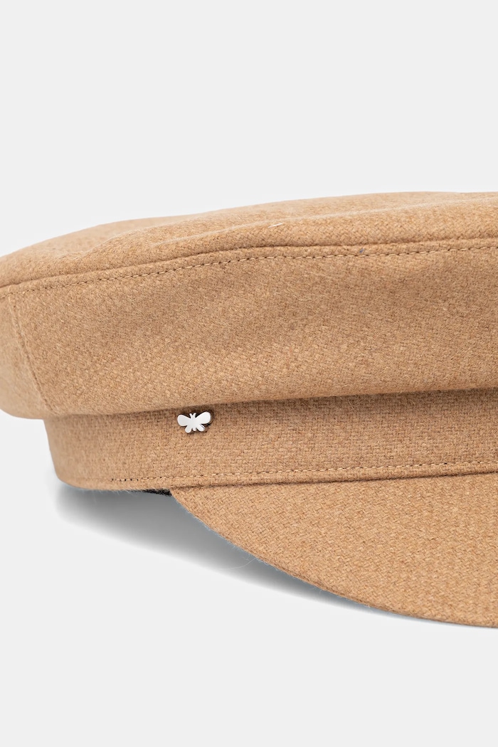 Weekend Max Mara kaszkiet wełniany ANGORA 2525576044600 beżowy AW25