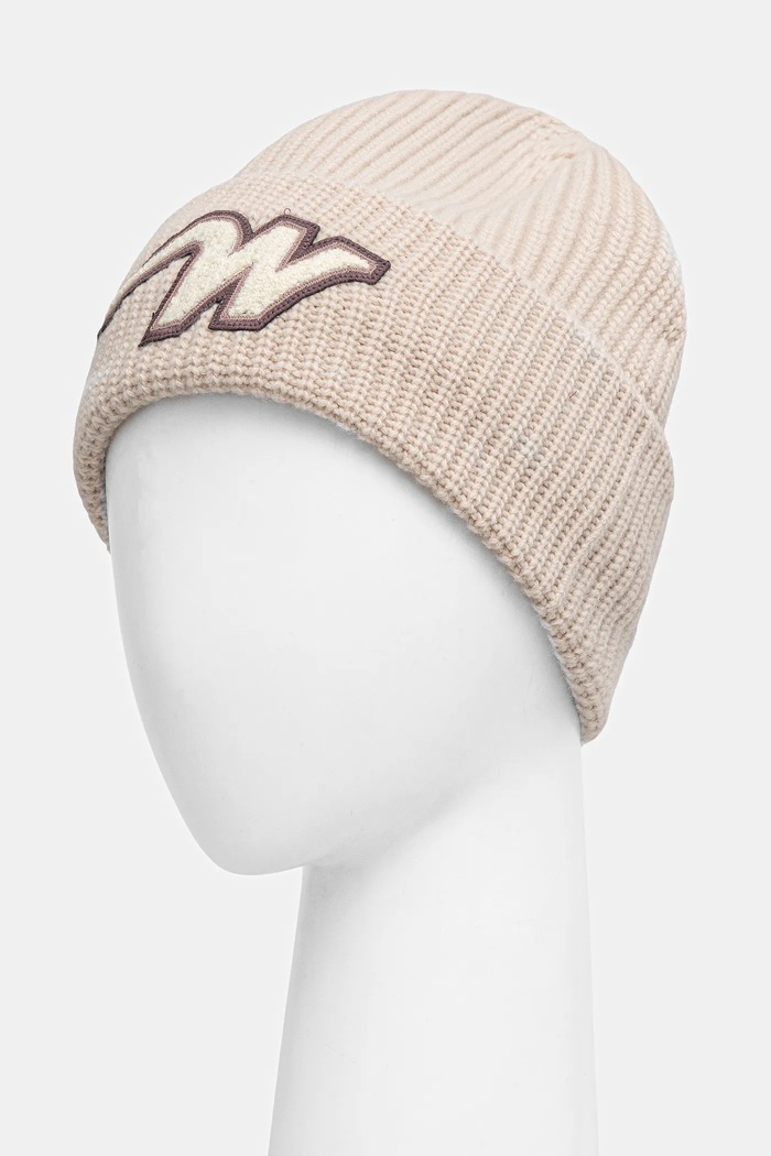 Weekend Max Mara czapka wełniana ALBEN 2525576025600 beżowy AW25