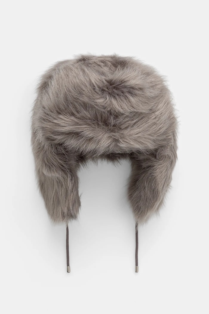 Шапка Patrizia Pepe 2F0100.E036 сірий AW25