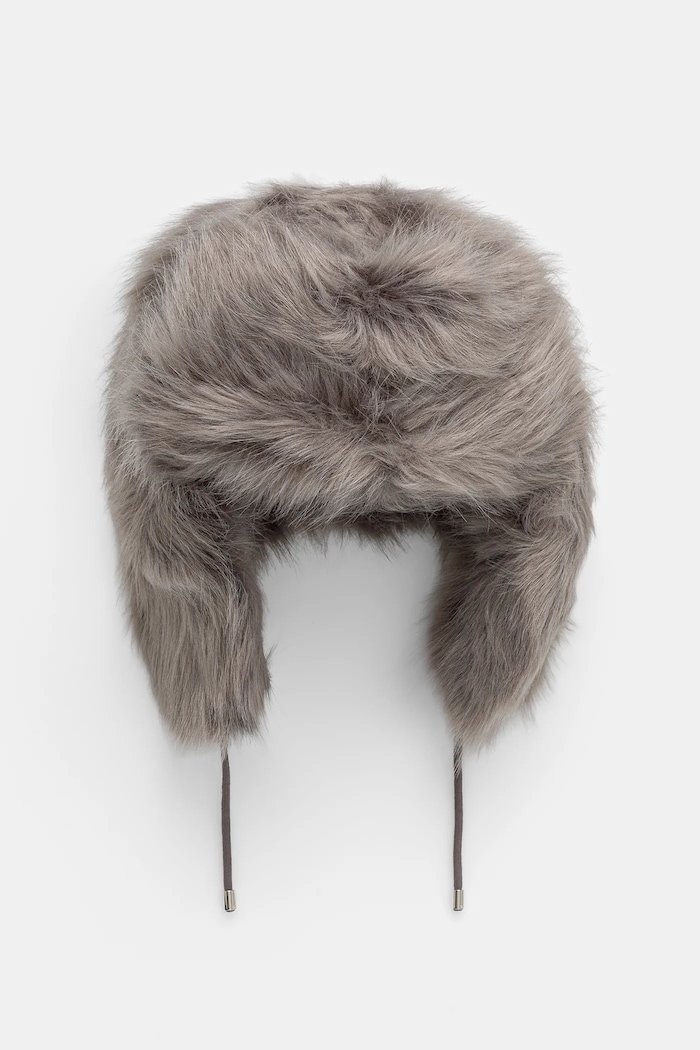 Шапка Patrizia Pepe 2F0100.E036 сірий AW25