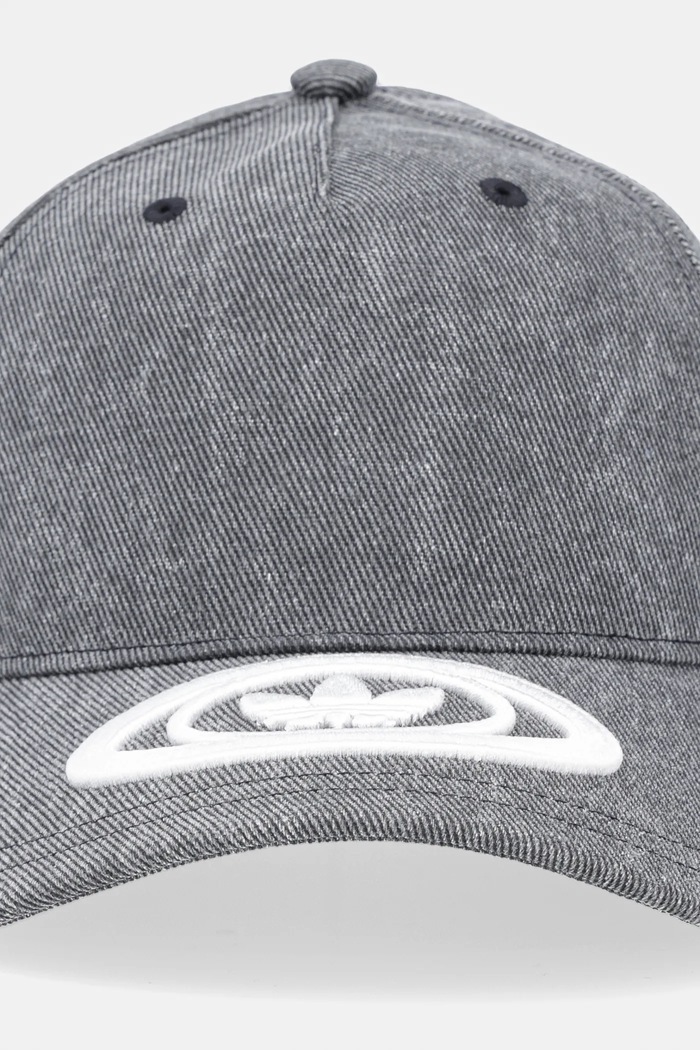 Pamučna kapa sa šiltom adidas Originals KE1147 siva AW25