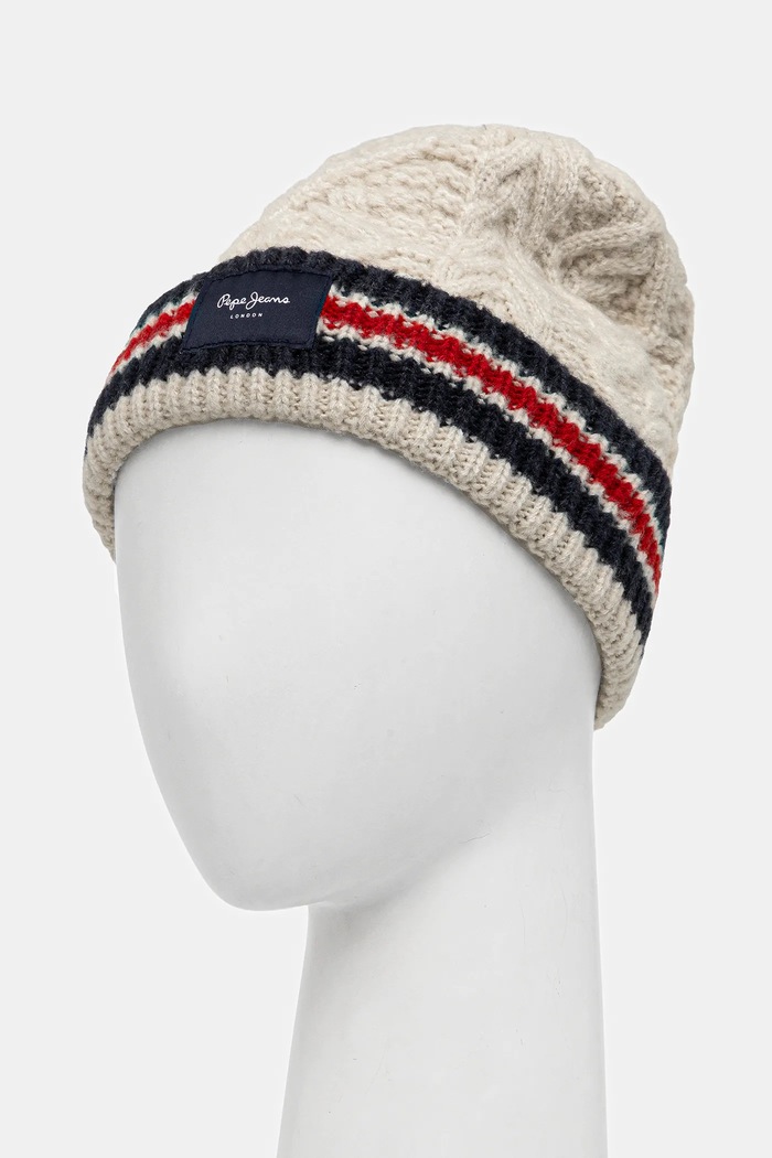 Pepe Jeans căciulă PL0400002 bej AW25